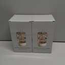 2 x Multi-Functional Electric Makeup Brush Cleaner - Automatic, Energy Saving Makeup Brush Cleaner: Convenient and efficient Makeup Brush Cleaning Solution (Pearl white)