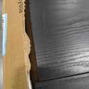 Furinno CLASSIC Coffee Table, Modern Rectangle Coffee Table with 1.8" Triple Thick Tabletop, Side Table, Toolless Assembly, for Living Room, Home Office, Black