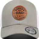 Dad Gifts from Daughter Son Family for Men,Unique Fathers Day Hat Gift for Christmas Birthday (One Size, 14.grey)