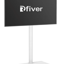 Rfiver Swivel Floor TV Stand with Mount for 32-60 inch TVs up to 88 lbs