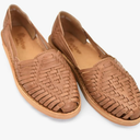 Macarena Collection Sandals women Huarache Sandal Colorful Leather Mexican Style Color Tan 4171 (5)