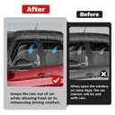 Canvcle Rain Guards - Window Visors for Chevrolet Trailblazer 2021-2025 2026, Outside-Mount Tape-On Side Window Wind Deflectors for Trailblazer Accessories, Vent Visors Shades Rainproof