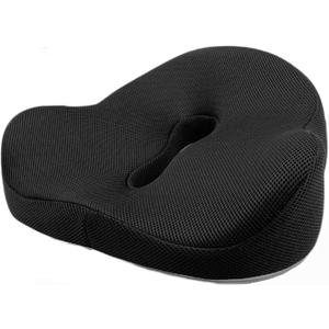 SFKLYU Memory Seat Cushion Car Seat Cushions Pressure Relief Lifting Cushions for Long Sitting Office Workers, Car Drivers,A1