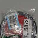 Flat Free Solid Rubber Wheel Assemblies - Replacement Hand Truck Wheels 7x1.5, 1/2 Bore Hole Diameter - Heavy-Duty Solid Rubber Wheels 55 lbs Load Capacity