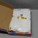 4Pcs Funny Men Pajama Set with Mens Nightgown, Pajama Hat, Vintage Glasses and Candle for Halloween Christmas   (X-Large, Beige)