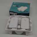 TP-Link AV2000 Powerline Ethernet Adapter TL-PA9020P KIT - Powerline Network Adapter, Passthrough, 2x2 MIMO, 2 Gigabit Ports, Ethernet Over Power, Plug Pair & Play, Power Saving, Free Expert Help