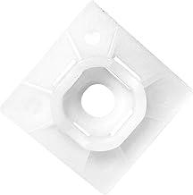 Gardner Bender 45-MB Cable Tie Mounting Base, 1 Inch. x 1 Inch., Wire / Cord Management Industrial and Household Use, 5 Pk., Natural 4 Pack