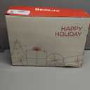 Bedsure Christmas Comforter Set Queen - Christmas Bed Set with Festival Reindeer Pattern, Soft Bedding for Holiday, 3 Pieces, 1 Reversible Reindeer Pattern Printed Comforter and 2 Pillow Shams