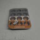 Farberware 12-c. Nonstick Nonstick Bakeware Muffin Pan, Gray