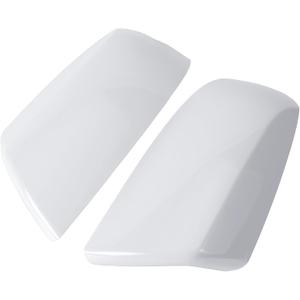 Rear View Mirror Cover Cap Left Driver & Right Passenger Side 87945-0C020 for Toyota Tundra Sequoia 2007-2021 Mirror Cap Cover Replace 879150C040, 879450C020, White, 1 Pair