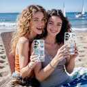 for Samsung Galaxy S24 Ultra Case, Coastal Inspiration Collage withMermaid, Military-Grade Drop Protection, Vintage Coastal Soft Slim TPU Protective & Camera Protection for Girls (EastCoast)