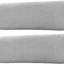 Car Sun Visor, Full Size Truck Sun Visors Cloth LH & RH Light Gray Fits for Chevy GMC Pickup Truck 1988-1998 38-2118-LG, SV201-1808, 15963109