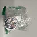 1Pc 2014+ C7 Corvette Stingray Center Caps w/Crossed Flag Logo Trim Set 23217059 (Chrome)