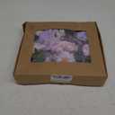 Floroom Lavender Violet Lilac Artificial Flowers Fake Roses Peonies Dahlias Greenery Combo Box Set for DIY Purple Wedding Bouquets Bridal Shower Centerpieces Floral Arrangements Party Table Decoration