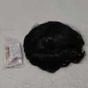 Topcosplay Black Costume Cosplay Wig for Kid Girls Short Flip Bob Hair Wig