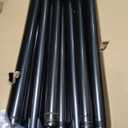4 Pack 12 Ft Shade Sail Poles, Heavy Duty Metal Outdoor Support Post Kit, Rust-Resistant Shade Sail Support Poles, Adjustable Metal Sun Shade Poles for Patios, Courtyards, Backyards and Gardens