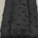 Upgrade Neck Pad Strap Cushion Pillow for Arm Sling Comfort Shoulder Support Pad Rotator Cuff Replacemet Surgery Elbow Brace Carry Padded Cover Broken Wrist Hand Injury Cast, Minky Dot Black