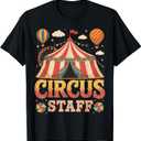 Circus Staff Event Costume Carnival Staff Crew Tent Party T-Shirt, S