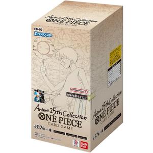 One Piece Card Game Extra Booster Anime 25th Collection EB-02 Booster Box - 24 Packs (Japanese)