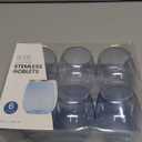 Elegant Stemless Blue Goblets With Gold Rim - 12 Oz. (Pack of 6) - Unique & Sophisticated Design - Perfect For Enhancing Tasting Experience