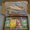 AmazingSpark 48 Pcs Axolotl Mini Notebooks Axolotl Ballpoint Pens Set Cute Animal Pocket Notepads Retractable Pens Gift for Birthday Party Favors Goodie Bag Stuffers School Classroom Rewards