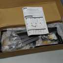 Towel Racks for Bathroom 31inch Wall Mounted Towel Rack,Floating Shelf with Wood Plank,Towel Storage for Bathroom can Holds 6 Large Rolled Towels, All Black