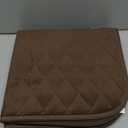 Sures Waterproof Chair Pads for Incontinence (22" x 21") - Washable, Waterproof Seat Protector - Chair Protector Seat Cover - Absorbent Pad for Bed, Seat, Car, Wheelchair & Recliner (Brown, 2 Pack)