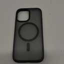 SUPFINE Magnetic for iPhone 16 Pro Max Case (Compatible with MagSafe) (Military Grade Drop Protection) Translucent Matte with Anti-Fingerprint Phone Case, Black