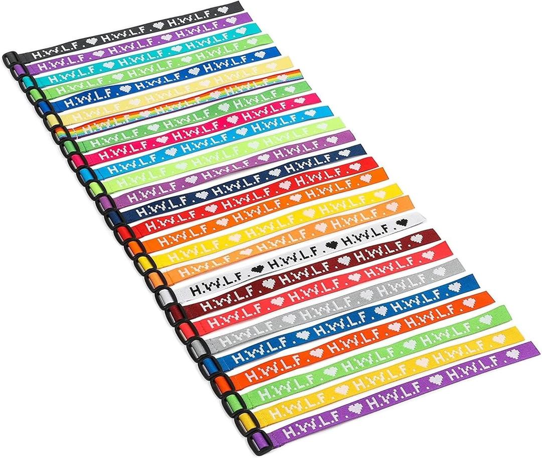 He Would Love First Bracelet Pack (52 Pack) Multi Color Polyester