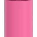 THERMOS FUNTAINER 16 Ounce Stainless Steel Vacuum Insulated Bottle with Wide Spout Lid, Neon Pink