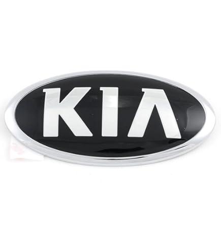 Kia Motors OEM Genuine 863182T000 Front Hood or Rear Trunk Lid Logo Emblem 1-pc for 2013~2015 Forte Hatchback : K3 5door