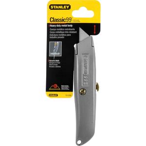 STANLEY Classic 99 Utility Knife, Retractable, 6-Inch, (10-099) (Factory)