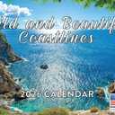 5 x Wild Beautiful Coastline Calendar 2026 Monthly Wall Calender 12 Month | American Made In The USA