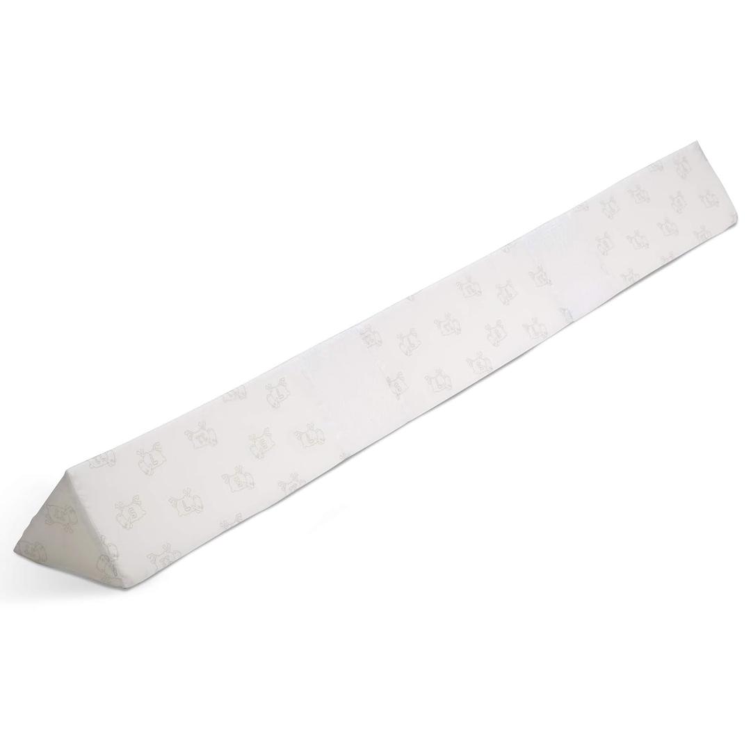 Serta Perfect Sleeper Extra Long Foam Bedrail - Guardrail for Toddlers & Kids with Water-Resistant, Non-Slip & Machine Washable Cover - 2pk, White (2 Count (Pack of 1))