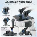 fishkeeper Aquarium Canister Filters,Ultra-Quiet External Fish Tank Filter