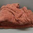 Bedsure GentleSoft Blankets Queen Size for Bed - Super Soft Cozy Blanket for Women Kids Girls, Large Fuzzy Fleece Throw for Bedroom Decor, Dusty Pink, 90x90 Inches