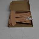 50 Pcs Precut Kinesiology Tape for Knees Pain Relief Elastic Waterproof Athletic Knee Tape for Support Stability Sports(Skin Color)