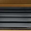 Slat Wall Paneling 4x8 ft Garage Organizer Storage Systems, Heavy Duty PVC Slatwall Panels for Garage Organizer Product, PVC Wall Mounted Tool Storage Slate Board for Home and Workshop (Black)