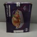 Circulon Nonstick Roasting Pan / Roaster with Rack - 17 Inch x 13 Inch, Gray