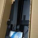 Foldable Mobile Standing Desk, 27 Inch Small Rolling Laptop Cart Height Adjustment, 90 Tiltable Sofaside Table, No Assembly Needed Portable Computer Workstation, Black