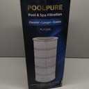 POOLPURE PLF120A Pool Filter Replaces Hayward C1200, CX1200RE, Pleatco PA120, Ultra-B2, Unicel C-8412, Filbur FC-1293, Clearwater II 125, Waterway Pro Clean PCCF-125, L x OD:23 1/4" x 8 15/16"