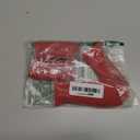 4 Pack Silicone Hot Handle Holder Cover, Silicone Pot Holders Heat Resistant Assist Pan Handle Sleeve Non-Slip Pot Handle Covers for Cast Iron Skillet Metal Pan (Red) (Double Large)