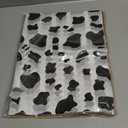 100 Sheets 2014 Inches Western-Rode Party Tissue Paper Brown Cow Printed Tissue Paper for My First Rodeo Birthday Party Cowboy Birthday Baby Shower