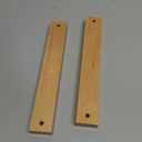 BENECREAT Wooden Beech Bookbinding Press, 9.8x1.5inch Large Book Binding Tool Portable Book Press Bookbinding for Home, School, Office DIY Bookbinding