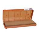 Norton Knife Sharpener Oil Stone with Medium Grit, India Stone Sharpening Stone, Tool and Knife Sharpener Benchstone