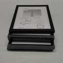 upsimples 8x10 Picture Frame Set of 5, Display Pictures 5x7 with Mat or 8 x 10 Without, Wall Gallery Photo Frames, Black