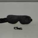 Heated Eye Mask for Dry Eyes, Cordless Warm Eye Compress, 4 Heat Levels, 4-Level Timing, 1000mAh Rechargeable, Blepharitis, Styes, Washable Cover, Travel, Gifts for Family(Black)