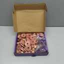 Cedar Blocks for Clothes Storage, Cedar Wood Chips and Balls for Drawer 80PCS, Closet and Kitchen Freshener, 100% Natural Cedar Blocks