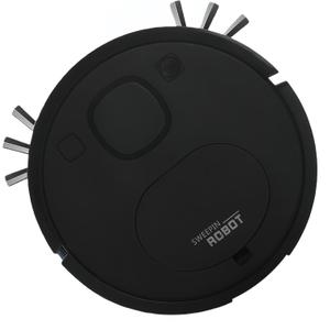 Robot Vacuum and Mop Combo, Robotic Vacuum Cleaner,Strong Suction,Tangle-Free Suction,Anti-Collision,Robotic Vacuum Cleaner,Ideal for Hard Floor, Pet Hair, Low Level Loop Pile Carpet,-Black