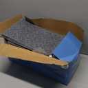 Stair Treads for Wooden Steps Indoor, 15 Pack 8" X 30" Non Slip Carpet Stair Treads with Reusable Adhesive for Kids Elders and Dogs, Surface Polyester TPR Backing Stair Runner Rugs, Dark Grey